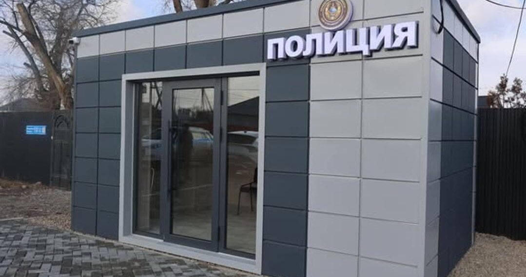 Түркістан облысының Сауран ауданында жаңа полиция бекеті ашылды.