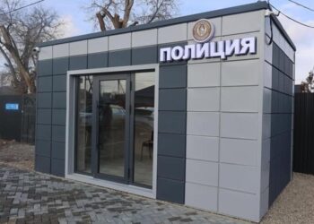Түркістан облысының Сауран ауданында жаңа полиция бекеті ашылды.