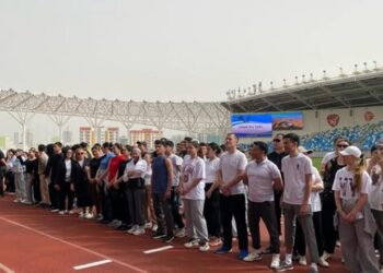Түркістанда дүниежүзілік денсаулық күні аясында «walk the talk» спорт шарасы өткізілді