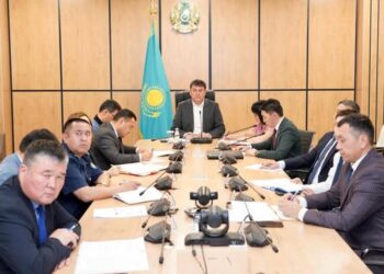 Облыс әкімінің орынбасары Нұрбол Тұрашбековтің төрағалығымен ауыл шаруашылығы санағын жүргізуге көмектесу жөніндегі комиссияның кезекті отырысы өтті.